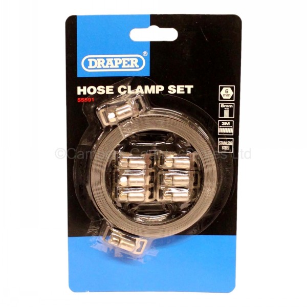 Draper Hose Clamp Set 8mm Cambers Country Store